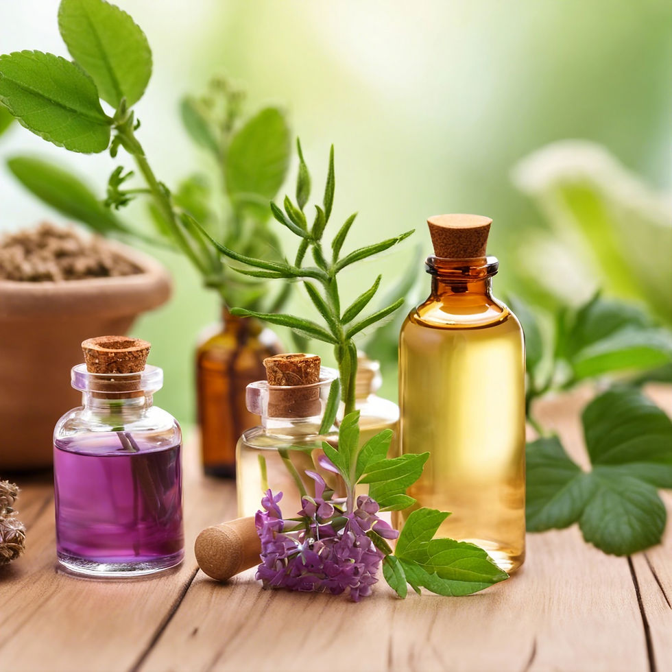 Blend consisting of essential oils and carrier oils
