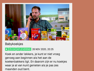 Voeding en slapen