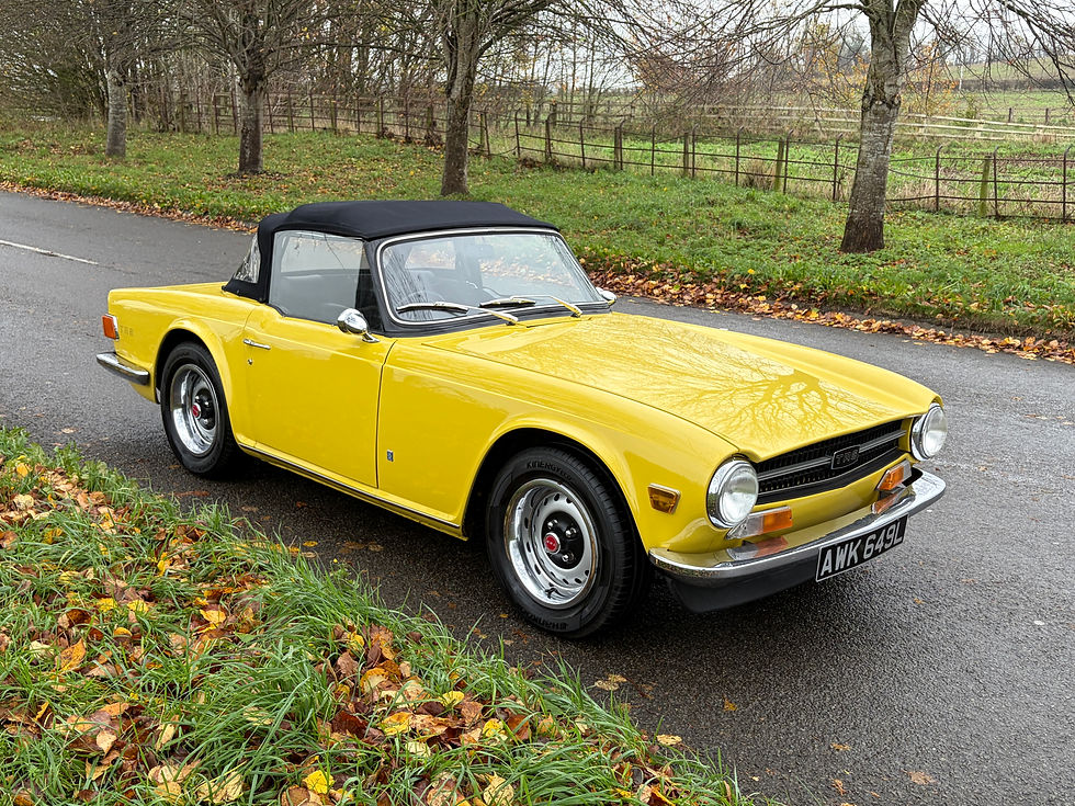 1972 TRIUMPH TR6 PI