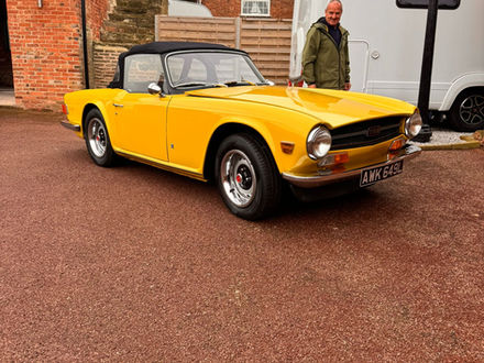 A Remarkable Reunion: Paul Reunited with His Former 1972 Triumph TR6