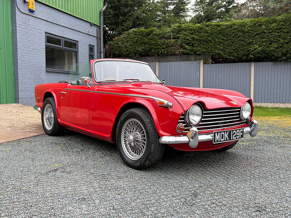 Arriving at The Forge: A Superb Triumph TR5 PI with Proven Touring Pedigree