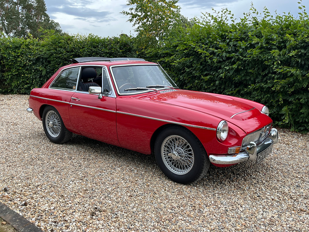1969 MGC GT Tartan Red Triple SU Downton Conversion 1969 MGC GT Tartan Red Triple SU Downton Conversion