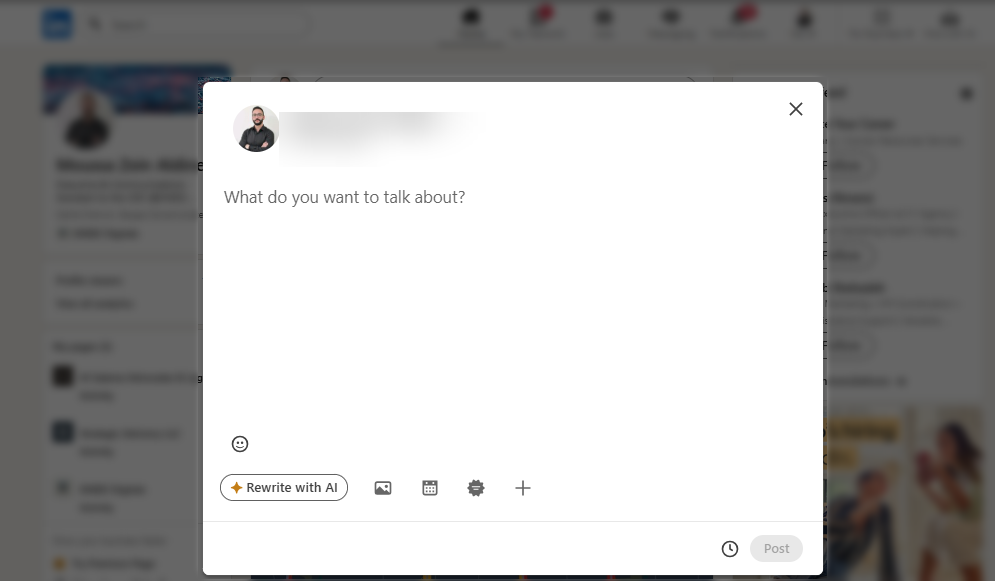 كيف تنشر التطوع والمشاريع الجانبية كمحتوى مهني على لينكدإن؟