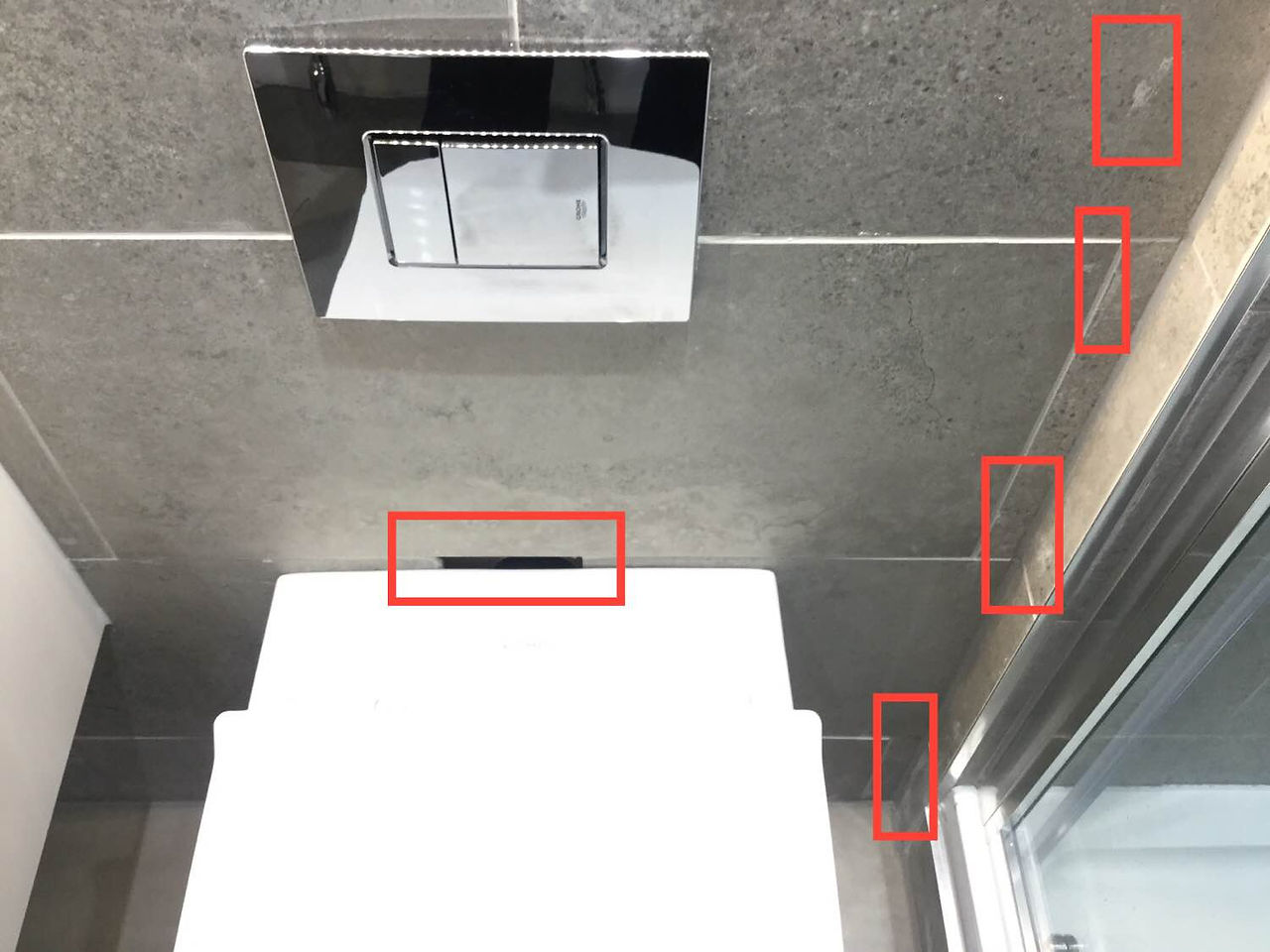 Property snagging image - tiles1