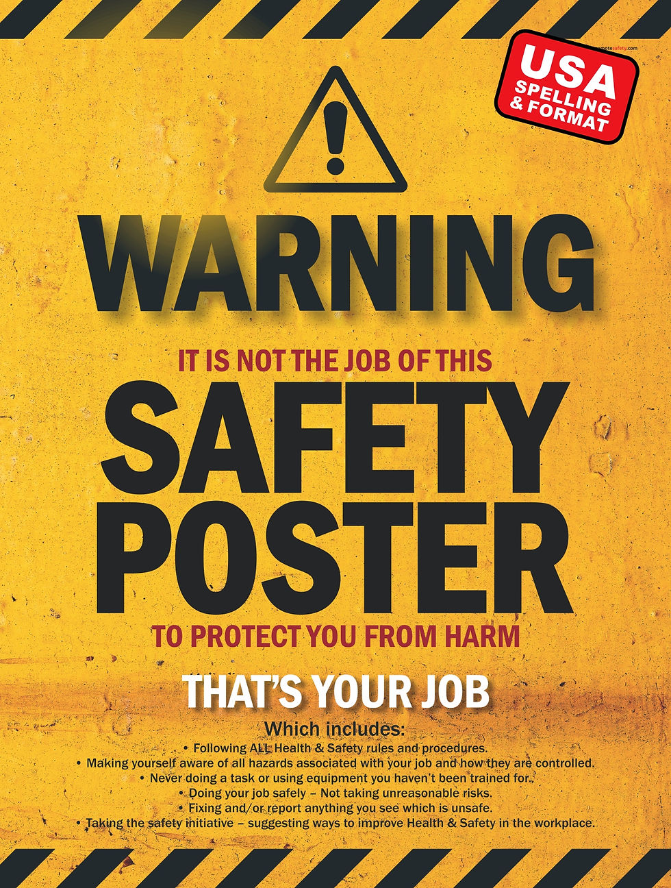 Thumbnail: Safety Poster Protection Safety Posters