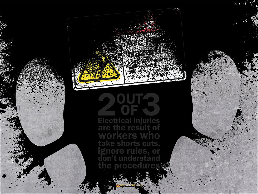 Thumbnail: Arc Flash FLOOR DECAL