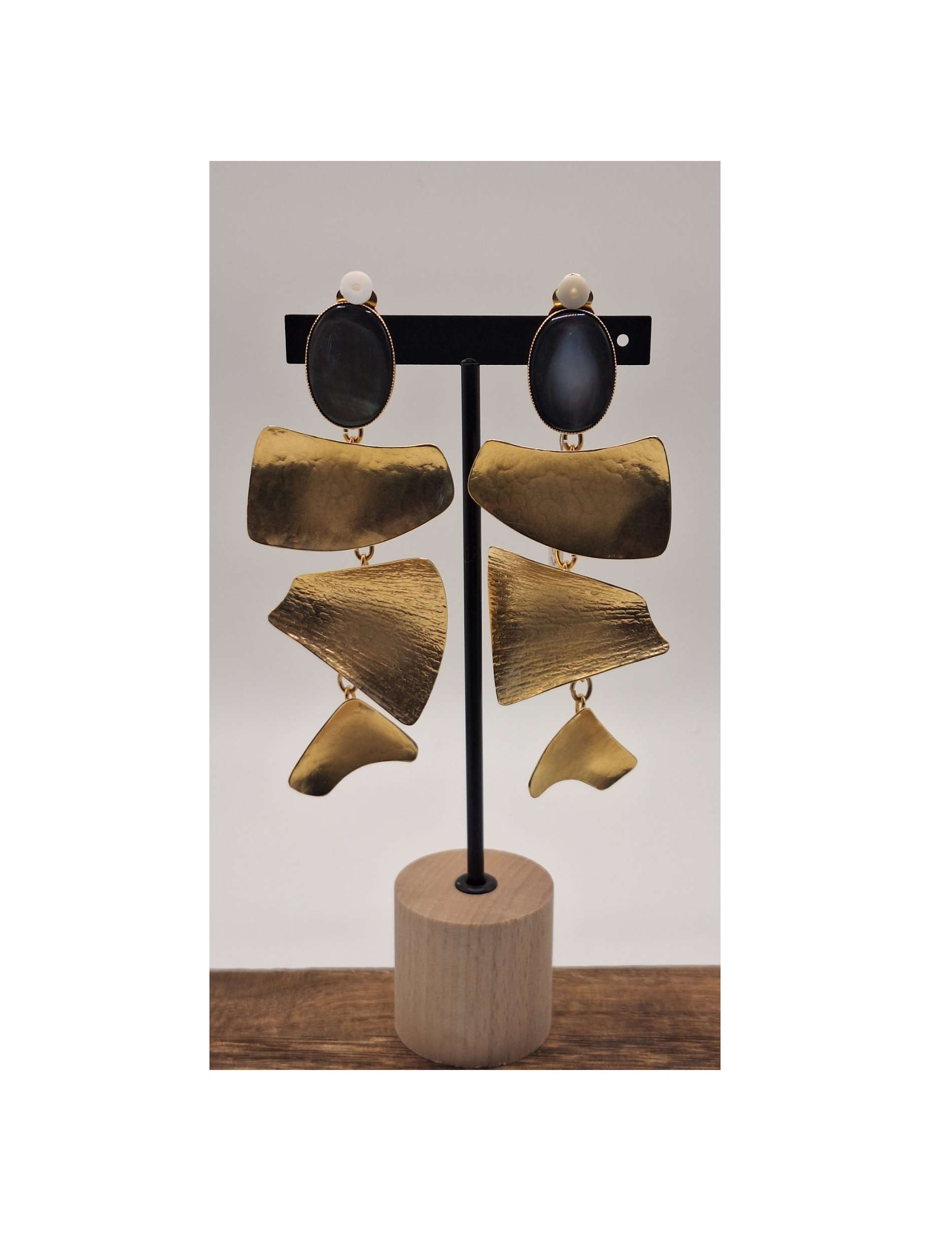 Boucles d'oreilles nacre