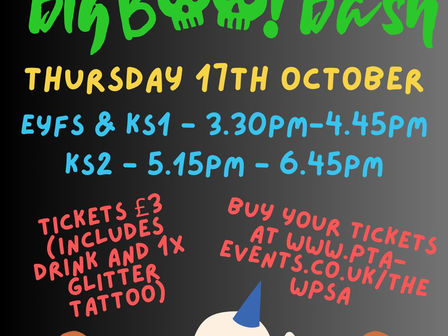 WPSA Halloween Disco 17.10.24 !!