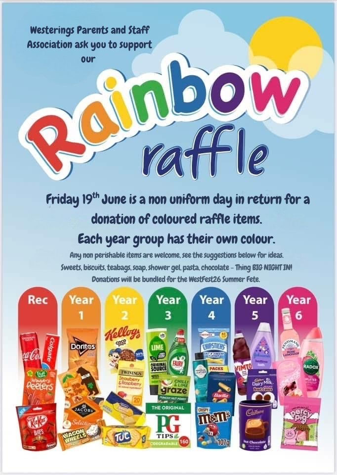WPSA Rainbow Raffle