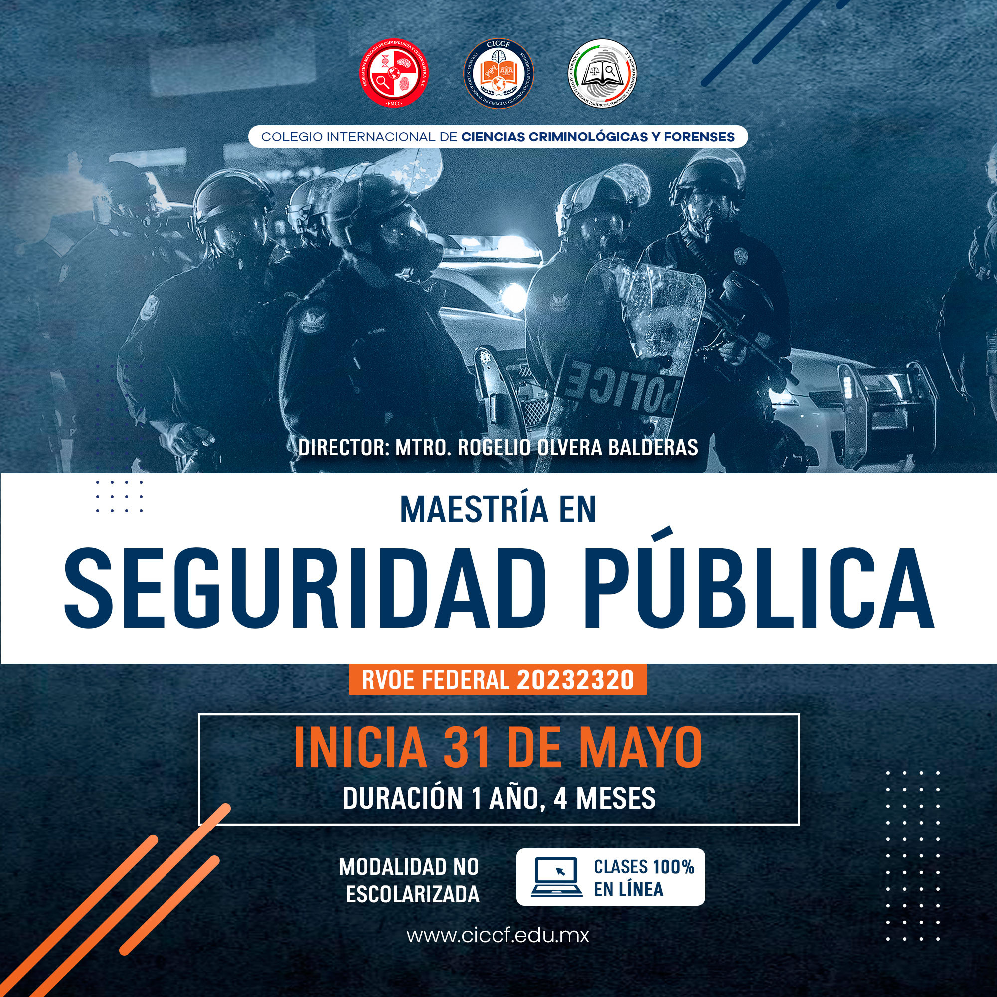 Maestría en Seguridad Pública CICCF