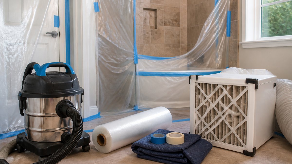 Essential Supplies for Dust-Free Remodeling