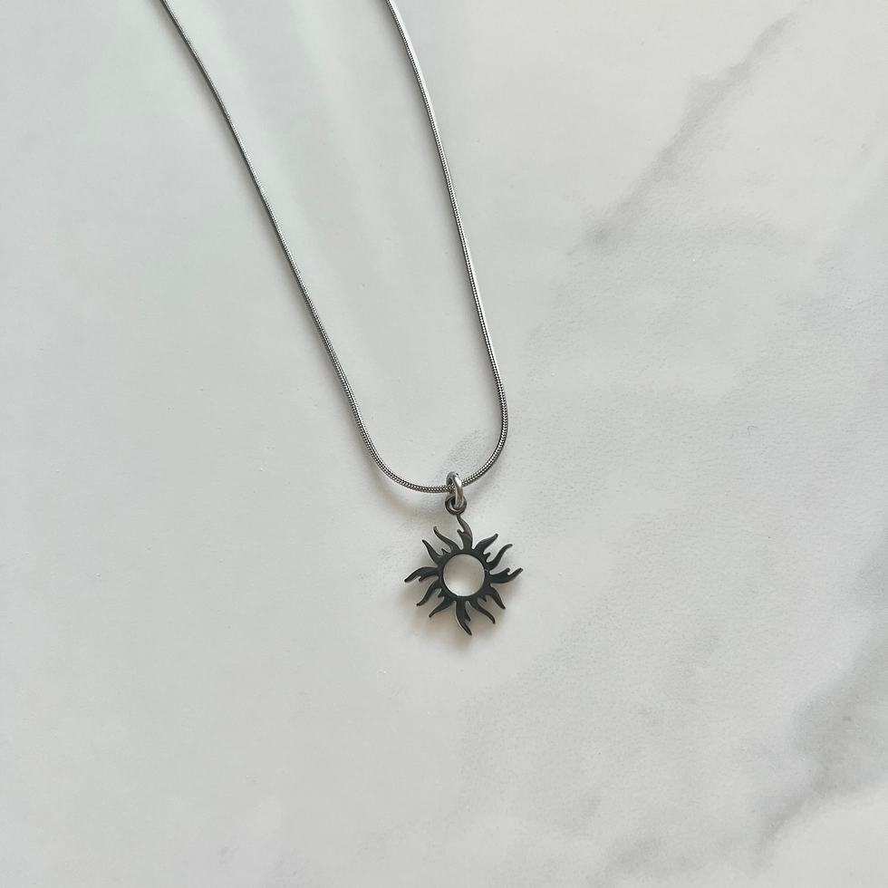 Miniatura: Łańcuszek SUN / silver