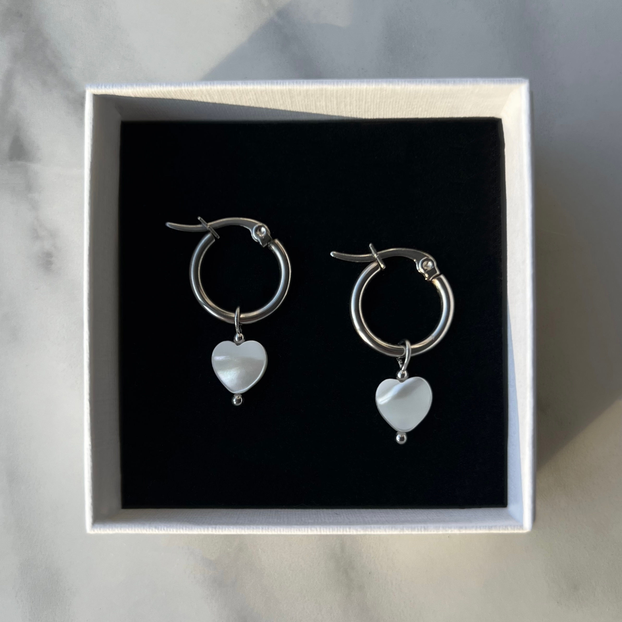 Kolczyki HEART / silver