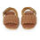 Thumbnail: Kids Sandal Woven Leather Tan