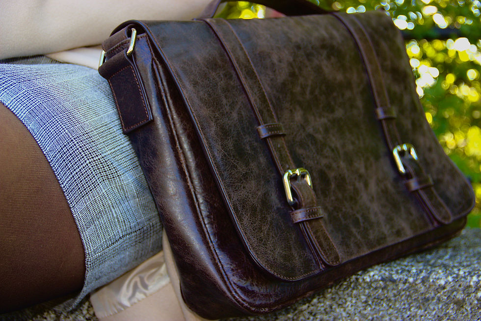 Brown bag, Tirrena leather Lonigo Vicenza