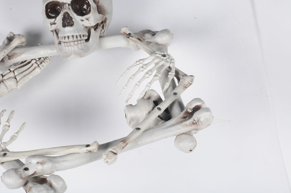 Thumbnail: 2022 New Arrival Party Supplies Halloween Decor Skeleton Wreath