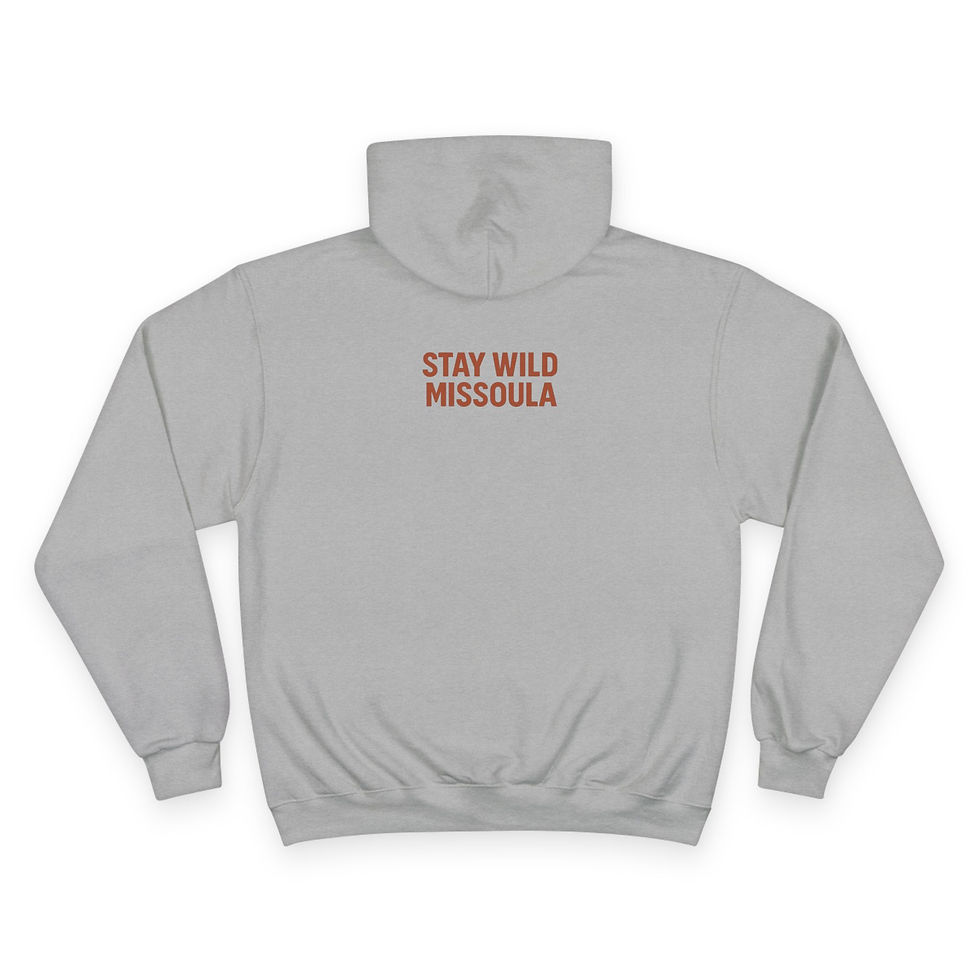 Thumbnail: Stay Wild Missoula do not feed bear hoodie