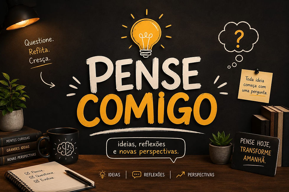 PENSE COMIGO! A Droga Era o Problema ou a Tentativa de Resolver Algo?