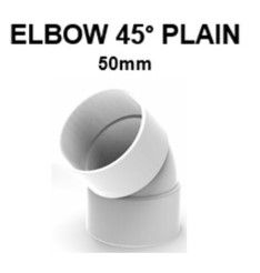 Thumbnail: Plumbetta Soil Vent Waste 45° Bend