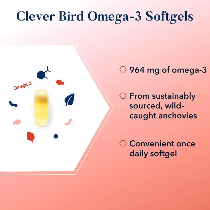 Thumbnail: Clever Bird Omega-3 | 60 Count