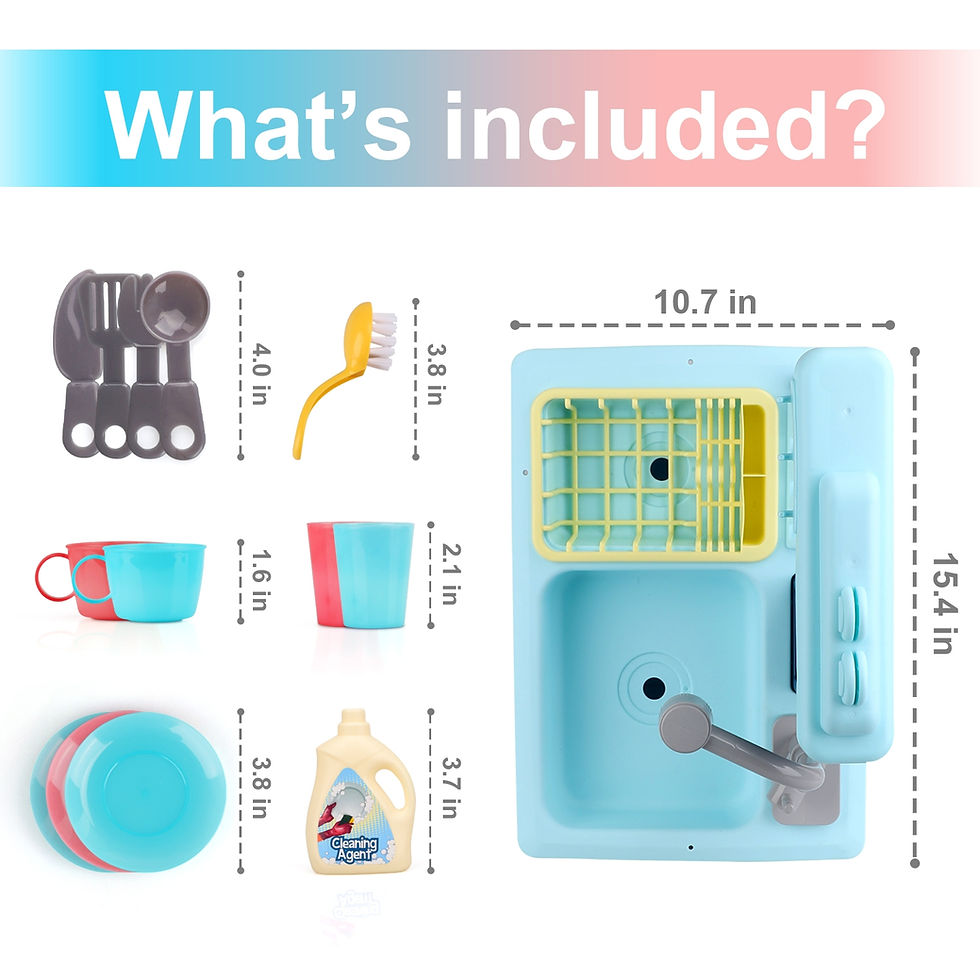 Thumbnail: Kitchen Play Sink | Blue