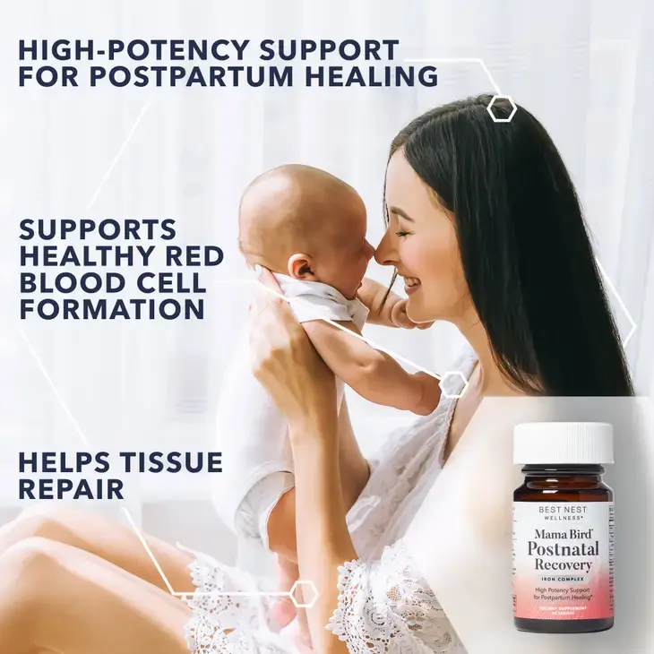 Thumbnail: Mama Bird Postnatal Recovery | 30 Count