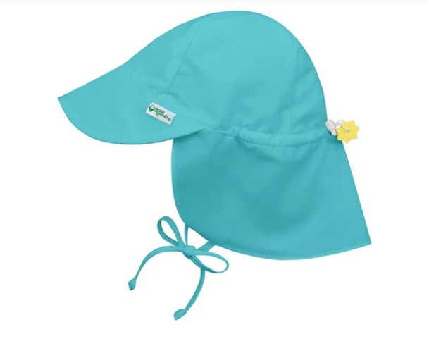 Flap Sun Protection Hat | Aqua