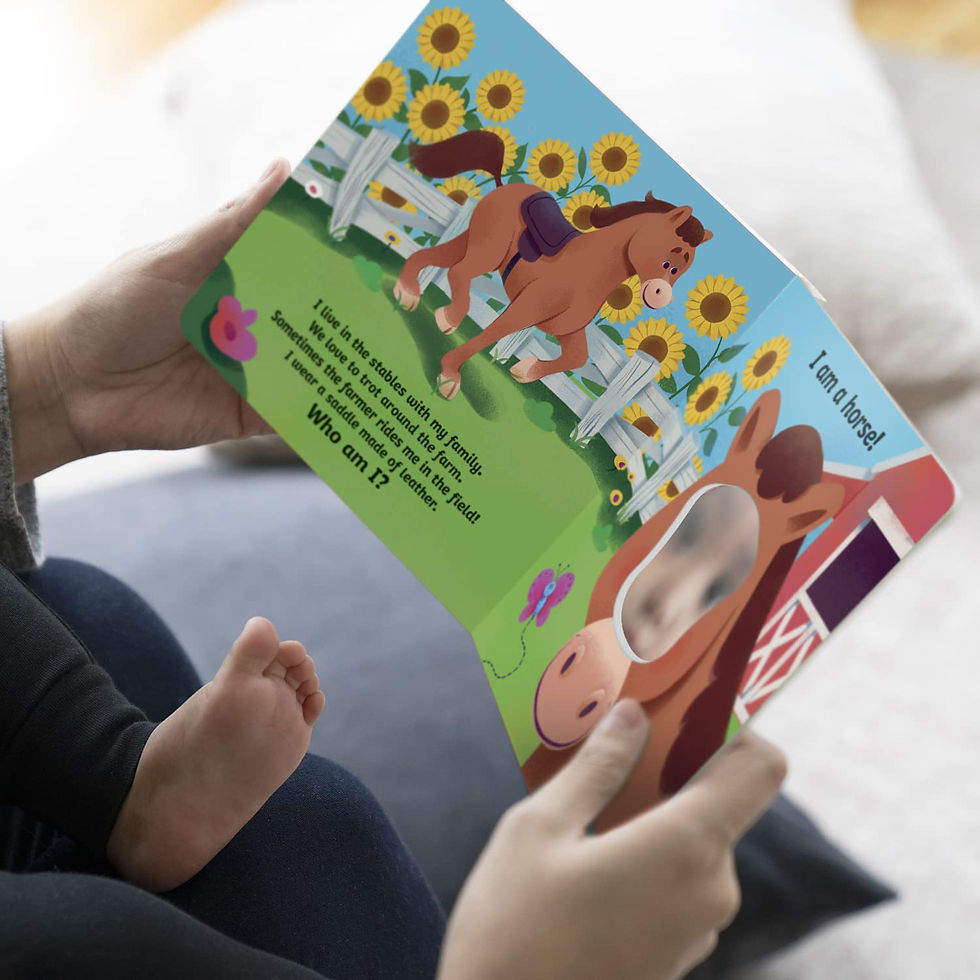 Thumbnail: Moo Am? | Mirrored Board Book