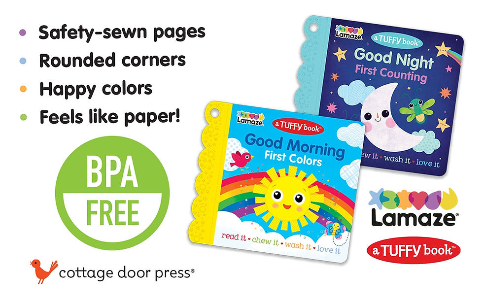 Thumbnail: Good Morning First Colors Indestructible Teether & Tuffy Book