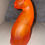 Thumbnail: Bright Orange Cat Figurine