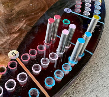 Metal Cribbage Pegs