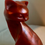 Thumbnail: Modern red cat decoration