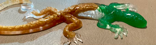 Thumbnail: Lizard - Orange and Green