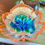 Thumbnail: Orange and blue decorative leaf tray