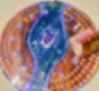 amethyst geode crib board