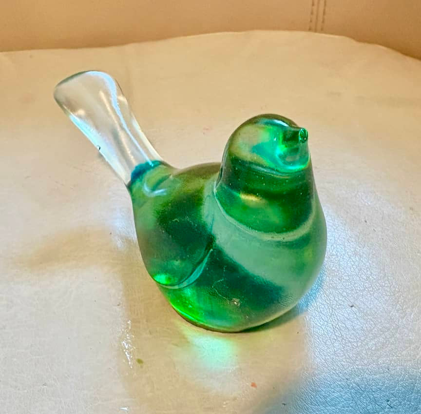 Thumbnail: home decoration green bird
