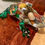 Thumbnail: Clear Resin Frog with Polished Stones in the Mould