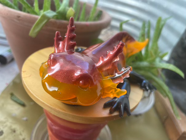 Thumbnail: orange axolotl gift idea