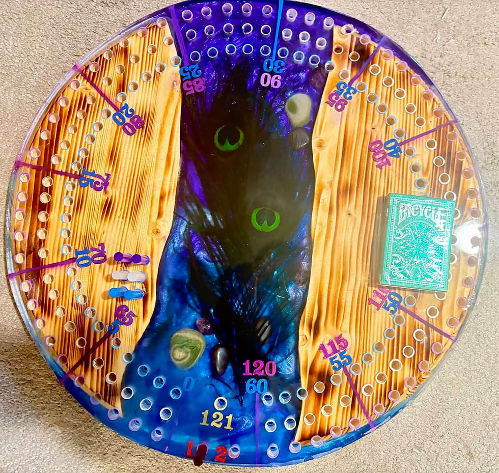 Thumbnail: custom hand made crib boards