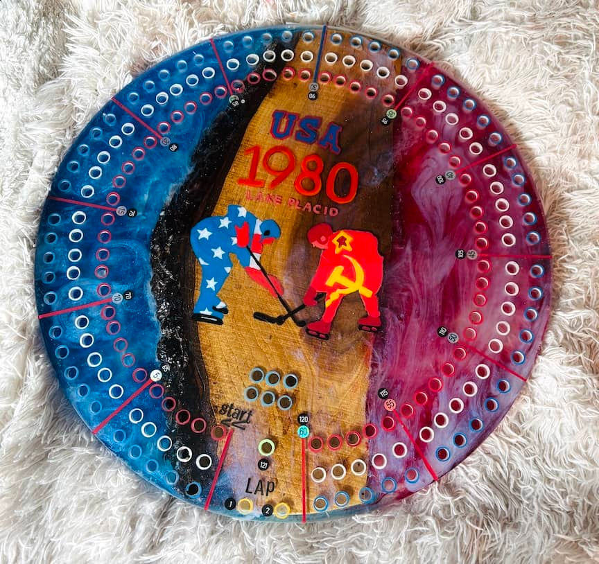 Thumbnail: 1980 miracle cribbage board