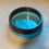 Thumbnail: Bronze and Aque Cat food Bowl