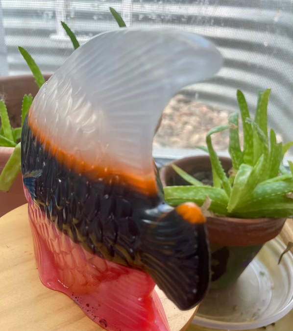Thumbnail: angel fish decoration
