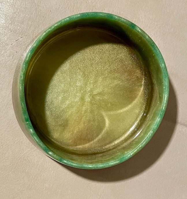 Thumbnail: Green Pet Food and Water Bowl