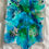 Thumbnail: Blue and Green Charcuterie Board with silver decorations