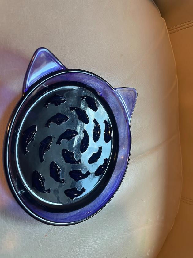 Thumbnail: cat slow feed bowl