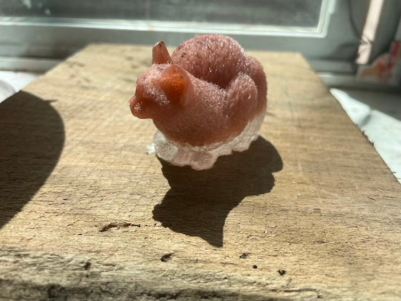 Thumbnail: resin cat brown