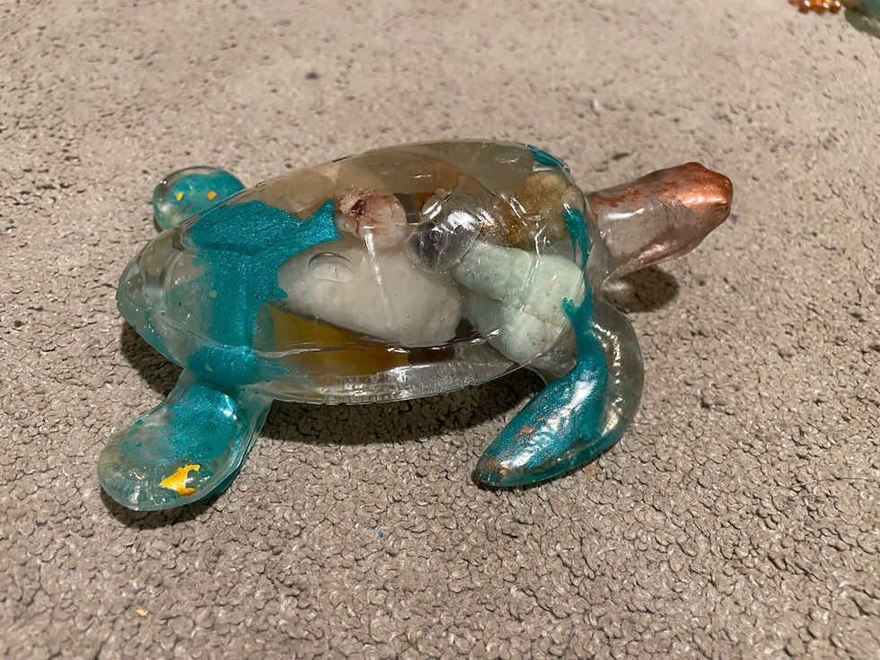 Thumbnail: occean blue sea turtle decor