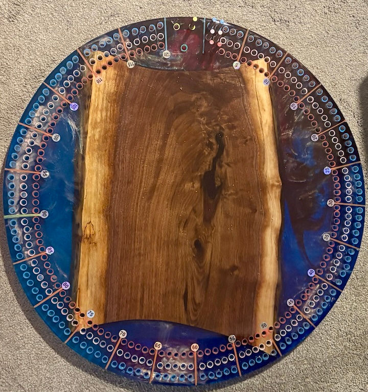 Thumbnail: round custom crib board