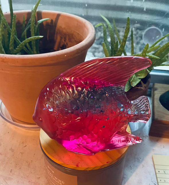 Thumbnail: angel fish decoration