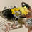 Thumbnail: glass frog black yellow